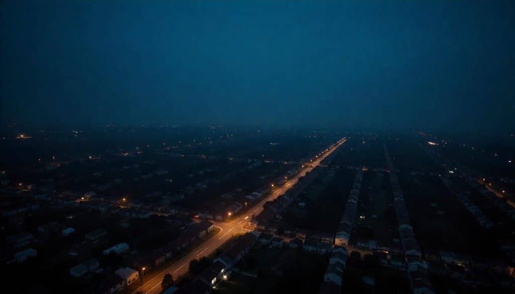 Power outage at night | Blackouts